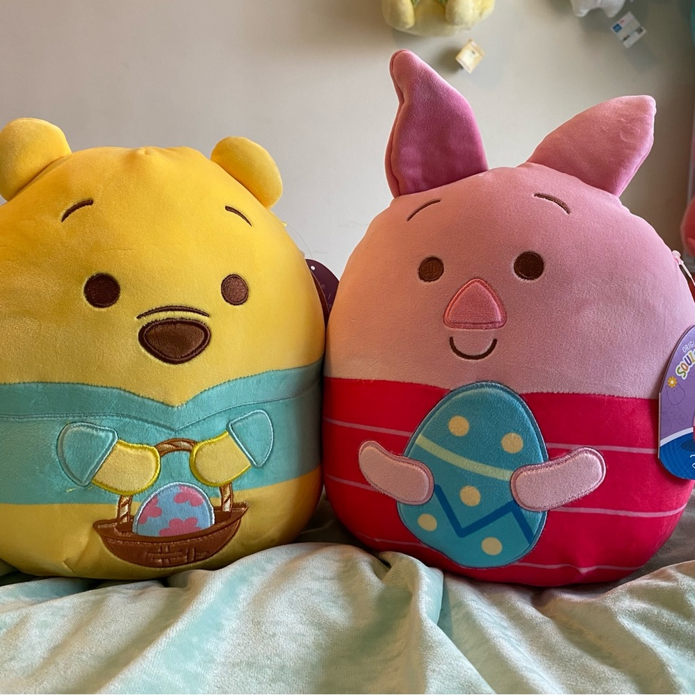 Easter Squishmallows Bundle - Winnie the Pooh and Piglet